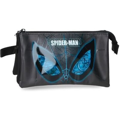 Marvel Joumma Spiderman Is Watching Us Drievoudig Etui Zwart 22x12x5 cm PVC Marvel Joumma Spiderman Is Watching Us Drievoudig Etui Zwart 22x12x5 cm PVC