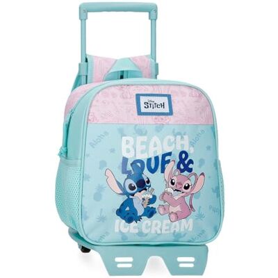 Disney Joumma Beach & Love Rugzak met Trolley Turquoise Groen 23x25x10 cm Polyester 5.75L Disney Joumma Beach & Love Rugzak met Trolley Turquoise Groen 23x25x10 cm Polyester 5.75L