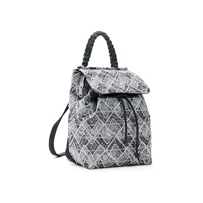 Desigual rugzak vrijetijdsrugzak Radio Luena Backpack Denim Raw grijs Desigual rugzak vrijetijdsrugzak Radio Luena Backpack Denim Raw grijs