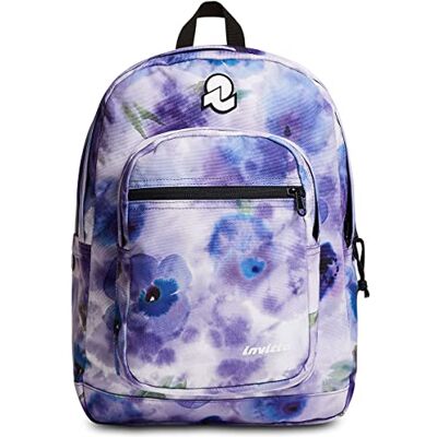 Invicta Jelek Rugzak, 38 L, PC-Tas, Meerkleurig, Dubbel Vak, School En Vrije Tijd, Waterbestendig, Drinktas, Violetta, Eén Maat Invicta Jelek Rugzak, 38 L, PC-Tas, Meerkleurig, Dubbel Vak, School En Vrije Tijd, Waterbestendig, Drinktas, Violetta, Eén Maat