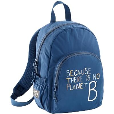 Miquelrius Schoolrugzak voor kinderen, dubbel vak, gerecycled nylon, inhoud 12 l, ergonomische handgrepen, flessen- en organizerzakken, kinderrugzak, 350 x 255 x 160 mm, blauw Miquelrius Schoolrugzak voor kinderen, dubbel vak, gerecycled nylon, inhoud 12 l, ergonomische handgrepen, flessen- en organizerzakken, kinderrugzak, 350 x 255 x 160 mm, blauw