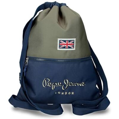 Pepe Jeans Arwyn Marineblauw Rugzak met Rits 35x46x1 cm Polyester 1.61L van Joumma Bags Pepe Jeans Arwyn Marineblauw Rugzak met Rits 35x46x1 cm Polyester 1.61L van Joumma Bags
