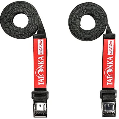 Tatonka Uniseks Easy Strap voor volwassenen, 18 mm/2,0 m, zwart, 200 cm Tatonka Uniseks Easy Strap voor volwassenen, 18 mm/2,0 m, zwart, 200 cm