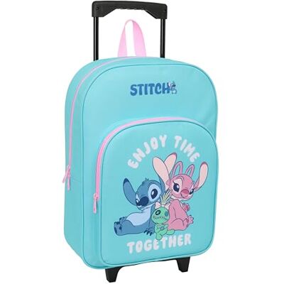 SAFTA Stich kinderrugzak met compacte trolley, ideaal voor kinderen van verschillende leeftijden, comfortabel en veelzijdig, kwaliteit en duurzaamheid, 33 x 43 x 15 cm SAFTA Stich kinderrugzak met compacte trolley, ideaal voor kinderen van verschillende leeftijden, comfortabel en veelzijdig, kwaliteit en duurzaamheid, 33 x 43 x 15 cm