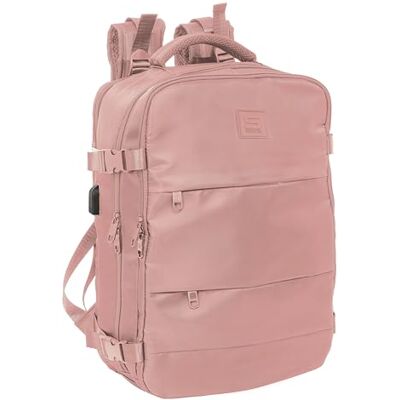 SAFTA Cabine reisrugzak voor 39,6 cm (15,6 inch) laptop, ideaal voor jongeren van verschillende leeftijden, comfortabel en veelzijdig, kwaliteit en duurzaamheid, 29 x 19 x 44 cm, Roze, M, Casual SAFTA Cabine reisrugzak voor 39,6 cm (15,6 inch) laptop, ideaal voor jongeren van verschillende leeftijden, comfortabel en veelzijdig, kwaliteit en duurzaamheid, 29 x 19 x 44 cm, Roze, M, Casual