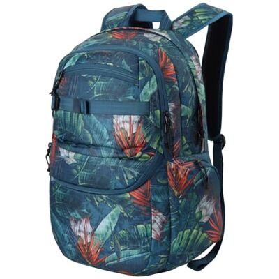 NITRO Future Hero Rugzak Schoolrugzak met Organizer Schooltas Daypack met 17 inch laptopvak, tropisch, L/35, Casual NITRO Future Hero Rugzak Schoolrugzak met Organizer Schooltas Daypack met 17 inch laptopvak, tropisch, L/35, Casual