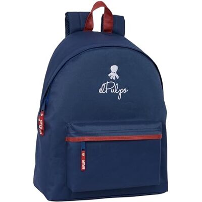 SAFTA EL Pulpo dagrugzak voor kinderen, kwaliteit en maximale bestendigheid, comfortabel en veelzijdig, 33 x 15 x 42 cm, Donkerblauw, M, Casual SAFTA EL Pulpo dagrugzak voor kinderen, kwaliteit en maximale bestendigheid, comfortabel en veelzijdig, 33 x 15 x 42 cm, Donkerblauw, M, Casual