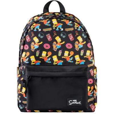 Grupo Erik The Simpsons School Backpack, Rucksack Bart Simpson Gifts Casual Daypacks & Backpacks, Back Pack, School Bag For Teenage The Simpsons Merchandise, Merch, Travel Gifts Grupo Erik The Simpsons School Backpack, Rucksack Bart Simpson Gifts Casual Daypacks & Backpacks, Back Pack, School Bag For Teenage The Simpsons Merchandise, Merch, Travel Gifts