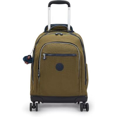 Kipling NEW ZEA Groot Rugzak met wielen, Treasure Green (Green) Kipling NEW ZEA Groot Rugzak met wielen, Treasure Green (Green)