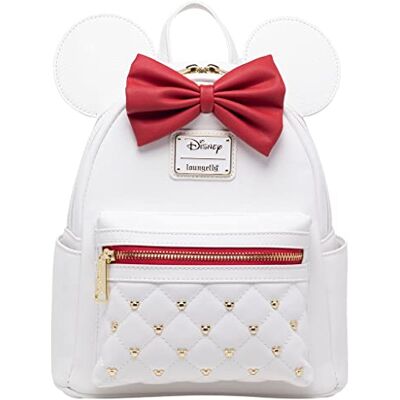 Loungefly Disney The Minnie Mouse Classic Series Mini Rugzak The Sweetheart, Veelkleurig, One Size, Wdbk2834 Loungefly Disney The Minnie Mouse Classic Series Mini Rugzak The Sweetheart, Veelkleurig, One Size, Wdbk2834