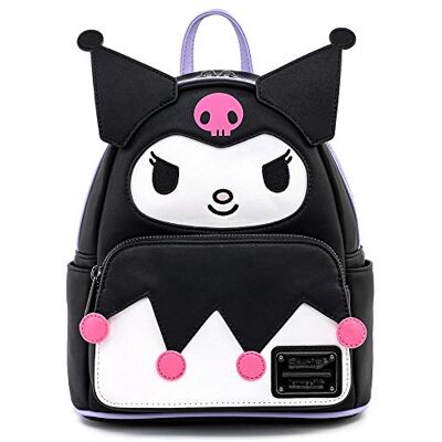 Loungefly Hello Kitty Kuromi Cosplay Mini Rugzak Loungefly Hello Kitty Kuromi Cosplay Mini Rugzak