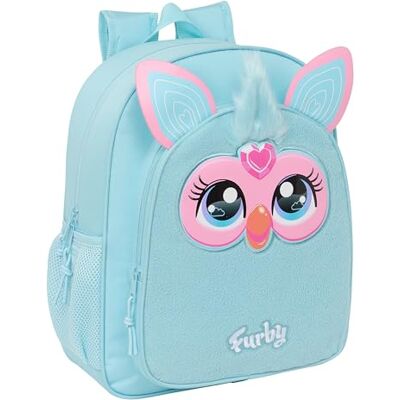 SAFTA FURBY Schoolrugzak voor kinderen, aanpasbaar aan kinderwagen, ideaal voor kinderen van schoolleeftijd, comfortabel en veelzijdig, kwaliteit en duurzaamheid, 32 x 12 x 38 cm, Lichtblauw, M SAFTA FURBY Schoolrugzak voor kinderen, aanpasbaar aan kinderwagen, ideaal voor kinderen van schoolleeftijd, comfortabel en veelzijdig, kwaliteit en duurzaamheid, 32 x 12 x 38 cm, Lichtblauw, M