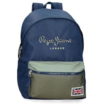 Pepe Jeans Arwyn Car Rugzak 15.6" Inches Marineblauw 31x44x17.5 cm Polyester 23.87L van Joumma Bags Pepe Jeans Arwyn Car Rugzak 15.6" Inches Marineblauw 31x44x17.5 cm Polyester 23.87L van Joumma Bags