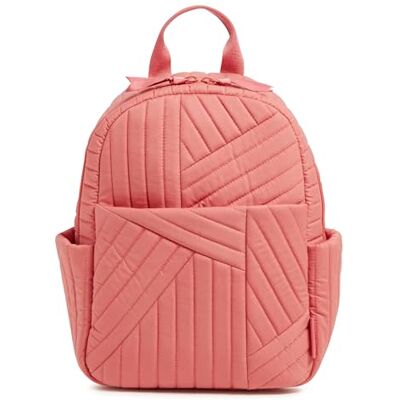 Vera Bradley Kleine katoenen rugzak voor dames, boekentas, One Size Vera Bradley Kleine katoenen rugzak voor dames, boekentas, One Size