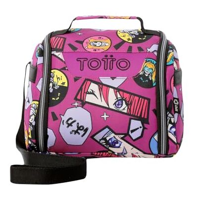 Totto Kitsune Koeltas voor levensmiddelen, 8 liter, gemarkeerd model, 25 x 20 x 17 cm, lunchbox voor kinderen, 180 graden opening, draaggreep, verstelbare riem, houder voor rugzak met wielen Totto Kitsune Koeltas voor levensmiddelen, 8 liter, gemarkeerd model, 25 x 20 x 17 cm, lunchbox voor kinderen, 180 graden opening, draaggreep, verstelbare riem, houder voor rugzak met wielen