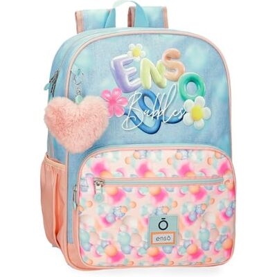 Enso Bubbles Schoolrugzak, aanpasbaar aan trolley, meerkleurig, 30 x 38 x 12 cm, polyester, 13,68 l Enso Bubbles Schoolrugzak, aanpasbaar aan trolley, meerkleurig, 30 x 38 x 12 cm, polyester, 13,68 l
