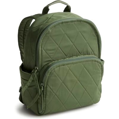 Vera Bradley Vrouwen Polyester Twill Small Banbury Rugzak, Brons Groen, One Size, Performance Twill Small Banbury Rugzak Vera Bradley Vrouwen Polyester Twill Small Banbury Rugzak, Brons Groen, One Size, Performance Twill Small Banbury Rugzak