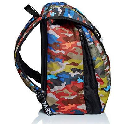 Seven Zeven uitschuifbare rugzak Adventure Camo, legergroen, 28 liter Seven Zeven uitschuifbare rugzak Adventure Camo, legergroen, 28 liter