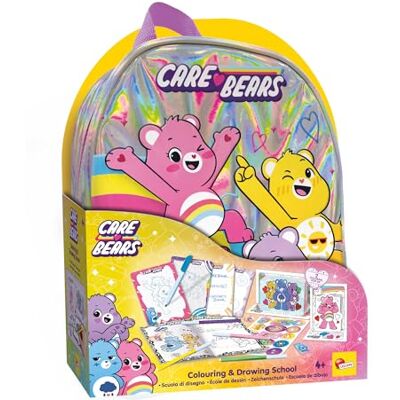 Liscianigiochi Lisciani Care Bears Drawing School Creatieve Rugzak voor Kinderen vanaf 5 Jaar Teken- en Kleurboek Uitwisbare Schrijfborden en Tekenaccessoires Draagbare Creatieve Activiteiten Set Liscianigiochi Lisciani Care Bears Drawing School Creatieve Rugzak voor Kinderen vanaf 5 Jaar Teken- en Kleurboek Uitwisbare Schrijfborden en Tekenaccessoires Draagbare Creatieve Activiteiten Set