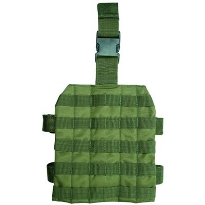 Mil-Tec Miltec MOLLE Drop Leg Platform Tactical Leg Panel Riem Modulair Systeem Mil-Tec Miltec MOLLE Drop Leg Platform Tactical Leg Panel Riem Modulair Systeem