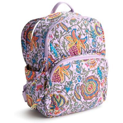 Vera Bradley Dames Premium Cotton Small Banbury rugzak, Marrakesh, One Size Vera Bradley Dames Premium Cotton Small Banbury rugzak, Marrakesh, One Size