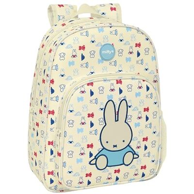 SAFTA Miffy Buddy Kinderrugzak, aanpasbaar aan de wagen, eenvoudige reiniging, ideaal voor kinderen van verschillende leeftijden, comfortabel en veelzijdig, kwaliteit en duurzaamheid, 26 x 11 x 34 cm SAFTA Miffy Buddy Kinderrugzak, aanpasbaar aan de wagen, eenvoudige reiniging, ideaal voor kinderen van verschillende leeftijden, comfortabel en veelzijdig, kwaliteit en duurzaamheid, 26 x 11 x 34 cm