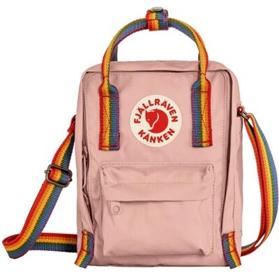 Fjällräven Unisex Kånken Rainbow rugzak, Chalk Rose/Rainbow, één maat, krijt roze/regenboog, Eén maat, Klassiek Fjällräven Unisex Kånken Rainbow rugzak, Chalk Rose/Rainbow, één maat, krijt roze/regenboog, Eén maat, Klassiek