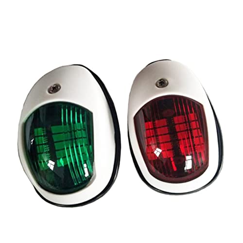 Homoyoyo Signaallamp 2 Stuks Navigatie Lamp Geleid Navigatielicht Navigatie Licht Led Jacht Wit