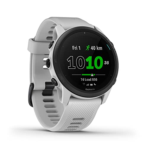 Garmin Forerunner 745, Smartwatch, Hardloophorloge, Ingebouwde GPS, Whitestone