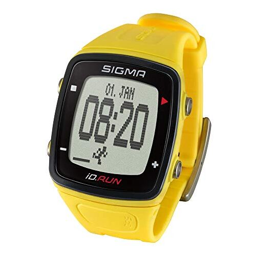 Sigma SPORT ID.Run GPS hardloophorloge, geel, één maat