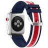 AISPORTS Armband compatibel met Apple Watch, 38 mm, 40 mm, 41 mm, siliconen, iWatch serie 7/6/5/4/3, voor dames en heren, reservearmband voor 38 mm/40 mm/41 mm, Apple Watch serie 7/6/5/4/3/2/1/SE