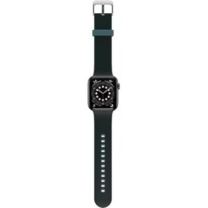 Otterbox horlogeband voor de hele dag voor Apple Watch 44/45/46mm, vervangende duurzame, zachte siliconen band voor Apple Watch, Groen/Blauw Otterbox horlogeband voor de hele dag voor Apple Watch 44/45/46mm, vervangende duurzame, zachte siliconen band voor Apple Watch, Groen/Blauw