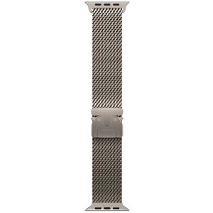 Apple Watch Band Milanees bandje 49 mm Naturel Medium Apple Watch Band Milanees bandje 49 mm Naturel Medium