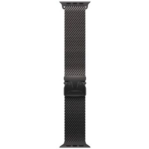 Apple Watch Band Milanees bandje 49 mm Zwart Medium Apple Watch Band Milanees bandje 49 mm Zwart Medium