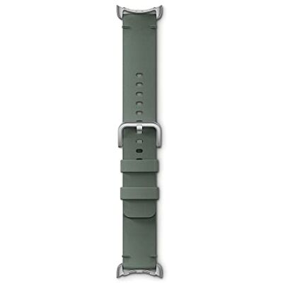 Google Pixel Watch vervaardigde lederen band groen, groot Google Pixel Watch vervaardigde lederen band groen, groot