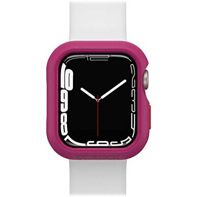 Otterbox All Day Watch Bumper voor Apple Watch 9/8/7-41mm, Roze/Rood Otterbox All Day Watch Bumper voor Apple Watch 9/8/7-41mm, Roze/Rood
