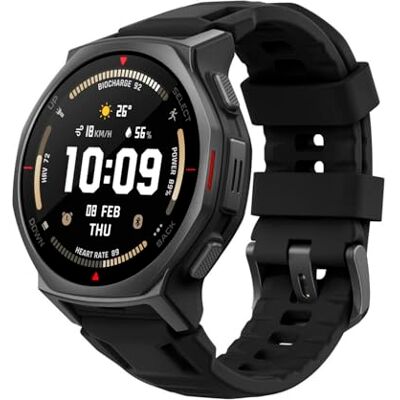 Amazfit T-Rex 3 Pro Outdoor-smartwatch, 44 mm, AMOLED-display, saffierdisplay, zaklamp, titanium lunette, dual-band-GPS, offline kaarten, 17 dagen accu, 180+ sportmodi, voor Android iPhone Amazfit T-Rex 3 Pro Outdoor-smartwatch, 44 mm, AMOLED-display, saffierdisplay, zaklamp, titanium lunette, dual-band-GPS, offline kaarten, 17 dagen accu, 180+ sportmodi, voor Android iPhone