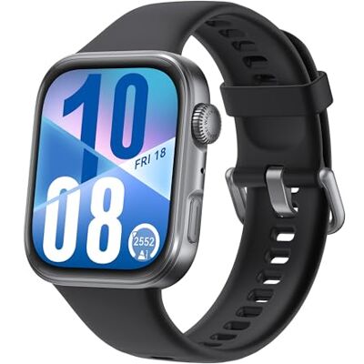 Huawei WATCH FIT 4 Smartwatch, 100+ trainingsmodi, ultradunne behuizing, GPS-tracking, Tot 10 dagen batterijduur, Bellen via Bluetooth, Voor Android en iOS, Verlengde garantie van 6 maanden, Zwart Huawei WATCH FIT 4 Smartwatch, 100+ trainingsmodi, ultradunne behuizing, GPS-tracking, Tot 10 dagen batterijduur, Bellen via Bluetooth, Voor Android en iOS, Verlengde garantie van 6 maanden, Zwart