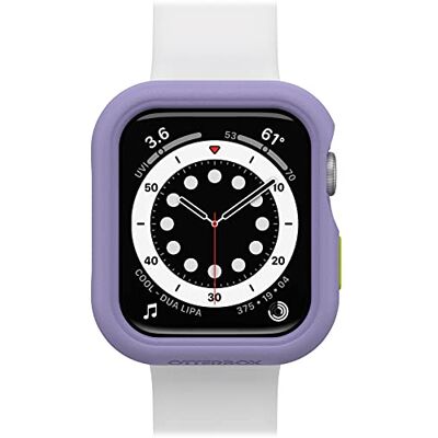 Otterbox All Day Watch Bumper voor Apple Watch Series SE 2e gen/SE 1e gen/6/5/4 44mm, Schokbestendig, Valbestendig, Slanke beschermhoes voor Apple Watch, Guards Display and Edges, Purper Otterbox All Day Watch Bumper voor Apple Watch Series SE 2e gen/SE 1e gen/6/5/4 44mm, Schokbestendig, Valbestendig, Slanke beschermhoes voor Apple Watch, Guards Display and Edges, Purper