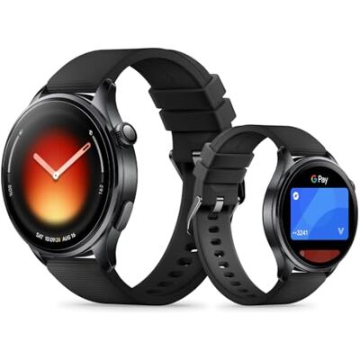 XIAOMI Watch 5 Smartwatch, Google Wear OS, NFC Pay, Gemini, 1,54 inch AMOLED-display, 18 dagen batterijlevensduur, GPS fitnesstracker, gebarenbediening, saffierglas, 47 mm Bluetooth zwart XIAOMI Watch 5 Smartwatch, Google Wear OS, NFC Pay, Gemini, 1,54 inch AMOLED-display, 18 dagen batterijlevensduur, GPS fitnesstracker, gebarenbediening, saffierglas, 47 mm Bluetooth zwart