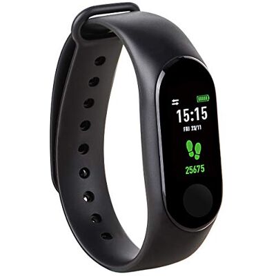 Kounga FitPro Tonic Activiteitstracker met hartslagmeter, stappenteller, calorieën en slaap-smartband Kounga FitPro Tonic Activiteitstracker met hartslagmeter, stappenteller, calorieën en slaap-smartband
