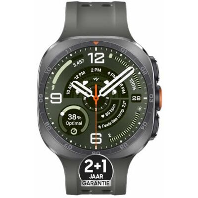 Samsung Galaxy Watch Ultra2, 47 mm, LTE-Connectiviteit, Titanium Silver Fitness Watch voor Hardlopen, Duiken, Fietsen met Hartgezondheidsmonitor, 800 mAh Batterij, Snel Opladen, Luxueus Design Samsung Galaxy Watch Ultra2, 47 mm, LTE-Connectiviteit, Titanium Silver Fitness Watch voor Hardlopen, Duiken, Fietsen met Hartgezondheidsmonitor, 800 mAh Batterij, Snel Opladen, Luxueus Design