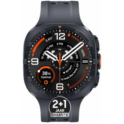 Samsung Galaxy Watch Ultra2, 47 mm, LTE-Connectiviteit, Titanium Gray Fitness Watch voor Hardlopen, Duiken, Fietsen met Hartgezondheidsmonitor, 800 mAh Batterij, Snel Opladen, Luxueus Design Samsung Galaxy Watch Ultra2, 47 mm, LTE-Connectiviteit, Titanium Gray Fitness Watch voor Hardlopen, Duiken, Fietsen met Hartgezondheidsmonitor, 800 mAh Batterij, Snel Opladen, Luxueus Design
