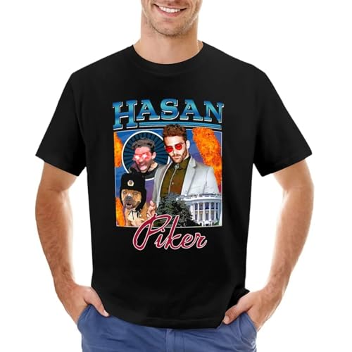 HONGTING Hasan-Piker-T-Shirt-T-Shirt-T-shirt-for-a-boy-oversized-t-shirts-T-shirt