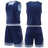 HULG Kids Basketball Kit, basketbal Kit, basketbal Kits voor jongens, kinderen Basketbal Set, Heren Basketbal Jersey en Shorts Team Uniform met Zakken Sportkleding Uniform (jersey-02, S)