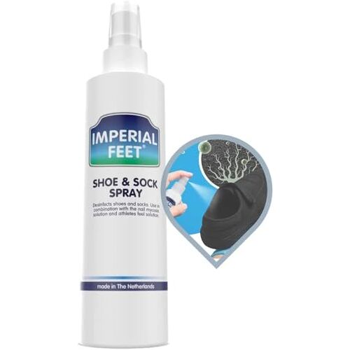 Imperial Feet ® Schoen Sok Spray Kalknagel Schimmelnagel Producten Voetschimmel Voetverzorging Voetspray 150ML