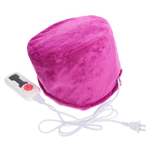 EXCEART Elektrische Haarmassager Haar Stimulator Roze Muts Elektrische Stimulator Roze Pet Moxa