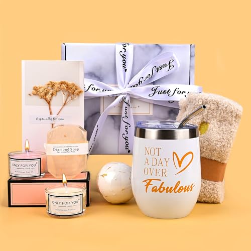 Sharp Grappige cadeaus voor vrouwen, cadeauset voor vrouwen, geschenkdoos vrouwen, cadeaus voor vriendin, zus, echtgenote, mama, oma kerstcadeaus (wit)