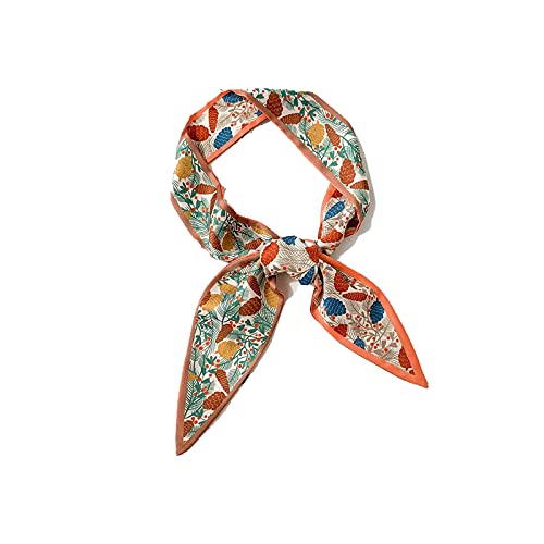 YYUFTTG Damessjaals en omslagdoeken Kerchief kleine zijde hals sjaal voor vrouwen print hijab sjaals vrouwelijke sjaals en wraps sjaals bandana foulard