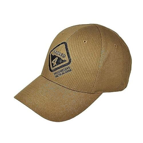 Hazard 4 Gevaar 4 Gevaar 4 Geborduurd Logo Cap Coyote Tan